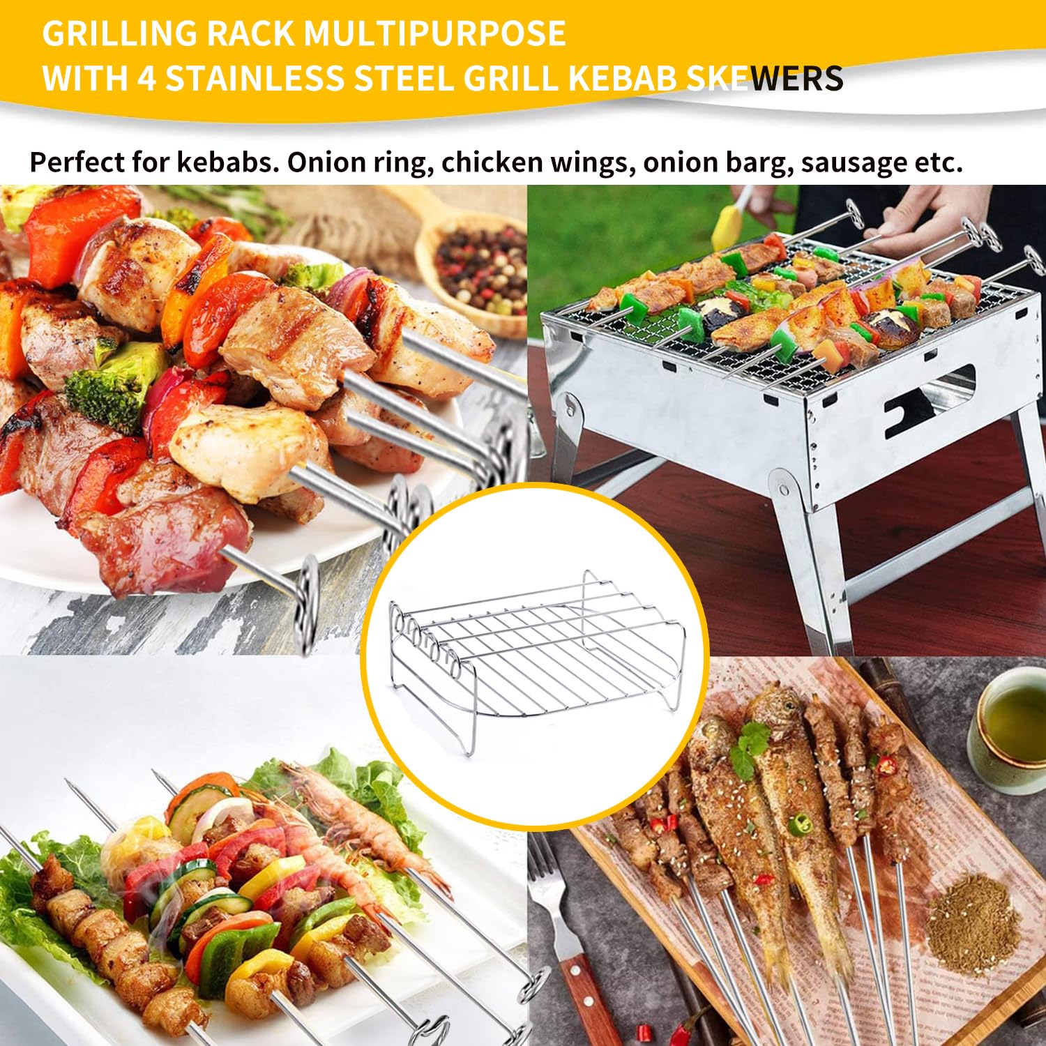 Amazon.com: Lebreary Dual Air Fryer Accessories, 2Pcs Air Fryer